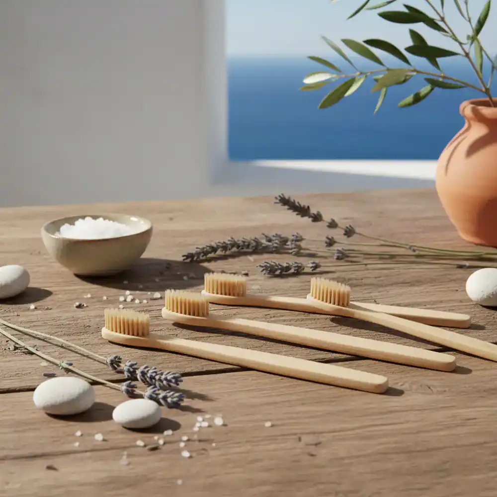 Cepillos de bambú compostables